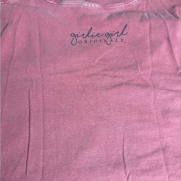 Girlie Girl Short Sleeve Tee‎ with Cow Graphic - Picture 4 of 6